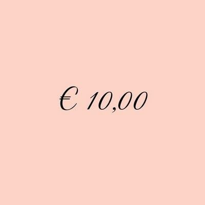 Cadeaubon €10
