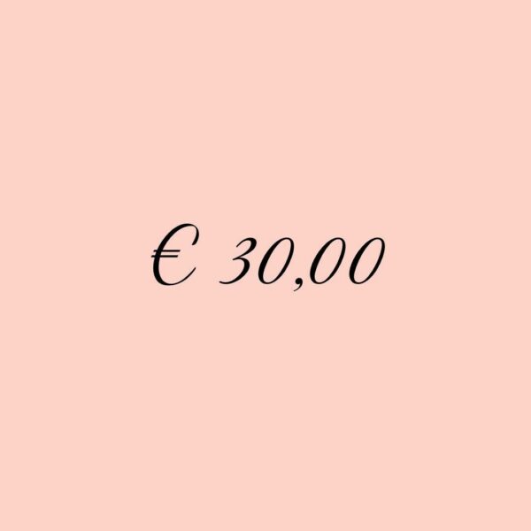 Cadeaubon €30 – Cadeaubonnen