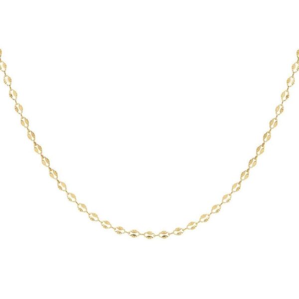 Fijne gouden halsketting – Halskettingen