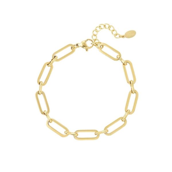 Gouden schakelarmband – Armbanden